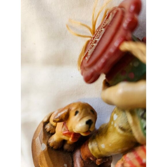 Rare ANRI Hand-Carved Figurine Made in Italy by Sarah Kay - Picture 6 of 8